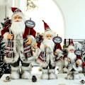 Miniatyrbild 2 av 5: 45cm Jultomte Juldekorationer Nyårsgåva Högkvalitativ Jultomte Dockprydnader för Hem Barnleksaker Gåvor