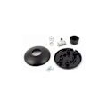 Miniatyrbilde 3 av 5: 4 stk. Fotbryter, AC 125V/3A 250V/2A Svart Rund Fotbryter SPDT NO NC Fotkontrollbryter for Gulvlampe og Bordlampe