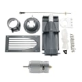 Miniatyrbilde 3 av 5: Spray Pump Power Jet Thruster 40mm 3-Blade Propeller Coupling og 775 Motor for RC Reaction Boat, Svart