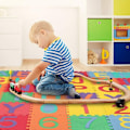 Miniatyrbild 4 av 5: 1212cm Pusselmatta för Barn, Mjukt Material, Skyddar Golvet