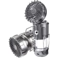 Miniatyrbillede 1 af 5: Solcelledrevet campingventilator med LED-lys - bærbar solcellelampe - egnet til orkan/udendørs/bilcampingudstyr - EU-stik
