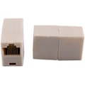 Miniatyrbillede 3 af 5: 50 stk. Ethernet-netværkskabel-samler, bilateral 8-bens kobling RJ45-stik, computernetværksforbindelsesadaptere