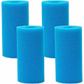 Miniatyrbillede 1 af 5: 4 stk. Skum Swimmingpool Filter, Filter Svampe, Patron Svampefilter, Udskiftning af Skum Svampe til Swimmingpool Filter, Genanvendelig Swimmingpool