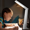 Pikkukuva 4 / 5: LED-työpöytälamppu - Minimalistinen työpöytälamppu - Ladattava lamppu sängylle, opiskeluun ja työskentelyyn - Kannettava pöytälamppu takaisin kouluun