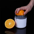 Miniatyrbillede 5 af 5: Mini bærbar manuel citruspresser frugtblender blender orange citronpresser husholdningskøkken maskin tilbehør, blå