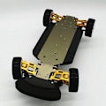 Miniatyrbild 2 av 5: C-Hub Set Metall Styrning och Bakre Knuckle Block för LC RACING PTG-2 1/10 RC Bil Uppgraderingsdelar Tillbehör, 1