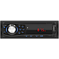 Pikkukuva 1 / 5: 12V Universaali 1DIN LED-auto multimediasoitin Auton stereovastaanotin Radiosoitin Aux-tulo vastaanotin Tukee TF-korttia U-levyä FM