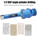 Miniatyrbillede 4 af 5: 1/2BSP Basis Jaw Hulhul Sav Klinge til Keramiske Fliser Marmor Quartz Sten Hardware Værktøjer 12Mm