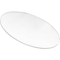 Miniatyrbillede 2 af 4: Transparent 3mm tyk akrylrund skive diameter: 100mm