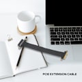 Pikkukuva 5 / 5: PCIE-jatkokaapeli PCIE-jatkokaapeli 4X PCIE-jatkokaapeli PCIE-nousin (4X 180 astetta 20cm)