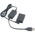 Miniatyrbillede 3 af 4: DC-kobling, USB Dummy Batteri Strømadapter til M M2 M10 M50 M100 M200 Udskift DC