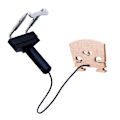 Miniatyrbild 2 av 5: Pickup för Violin Elektroniskt Orgel Direkt Autentiskt Akustiskt Ljud - Justerbar Placering Enkel att Montera CV-13