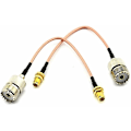 Miniatyrbilde 2 av 5: Bærbar Antennekabeladapter for UHF Base- og Mobilantenner - SMA til UHF SO-239-kontakter
