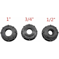 Miniatyrbilde 2 av 5: IBC Tank-kobling - IBC Tank-adapter - Erstatningskran-kobling for hagevanningsutstyr (2,5\") HIASDFLS