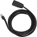 Miniatyrbillede 3 af 5: Høj kvalitet sort 10 pin 3,5 mm jack bilstik USB AUX IN adapterkabel til E39 E53 BM54 X5 E46