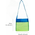 Miniatyrbillede 4 af 5: Mesh-taske til sandlegetøj Strandtaske Mesh Opbevaringstaske (Størrelse 2, 2 stk., 24×24cm) - Fei Yu