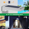 Miniatyrbillede 3 af 5: 72 LED Solcelle Bevægelsessensor Lys Solcelle Væglampe Terrasse Trappe Have Lys Vandtæt Udendørs Sensor Have Lys