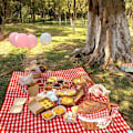 Miniatyrbillede 3 af 5: Fletkurv Håndlavet Fletkurv Camping Picnickurv Opbevaringskurv og Håndtag Træ Fletkurv Picnickurv