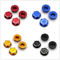 Pikkukuva 2 / 5: 4 kpl 17 mm M10 metallipyörän kuusiomutterin kansi NT002 JLB Racing CHEETAH 11101 21101 J3 Speed ​​1/10 RC-auton päivitysosat, 3