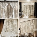 Miniatyrbillede 5 af 5: USB LED Lysgardin 3 mx 3 m, 300 LED Lysgardin med 8 Lystilstande til Festdekoration Soveværelse Indendørs Juledekoration