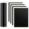 Miniatyrbillede 1 af 5: 4 stk. sort lasergravering markeringspapir, farvelasergravering papir 39X27 cm til metal, glas, keramik