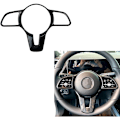 Miniatyrbild 4 av 5: Panel i kolfiber till ratt i bil för A B C E G Cla Class W177 W247 W205 W213 C118 W118