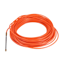 Miniatyrbild 4 av 5: 4 mm 30 meter orange ledningsdragare nylon elektrisk kabel dragare dragfjäder fiskband tråd