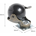 Miniatyrbilde 2 av 5: 4 stk møbelhjul til møbelben (1,5 tommer (40 mm) - med brems)