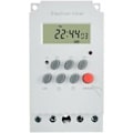 Miniatyrbillede 2 af 5: AC 220V 25A Digital Programmerbar Timer Din Skinne Elektronisk Timer Tidsafbryder Controller med LCD Display Ur - Hvid - Hvid