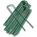 Miniatyrbillede 1 af 3: Have Staples U-formede stålpinde Jordspyd Pegs Spikes, 20 stk.