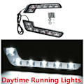 Miniatyrbillede 3 af 5: 4X 12V Super DRL LED Bil Dagkørelys Vandafvisende Kørelygter Bilstyling