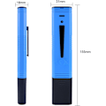 Miniatyrbillede 3 af 5: Bærbar pH-testpen, Syre Meter, ph02 Testpen, pH-pen til Akvatisk Fiskekum, Vandkvalitetspen, Blå