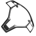 Miniatyrbild 5 av 5: Rattstyrningsram Trim Cover för C E Cla Class W204 W212 W117 C172 C218 2012-2014 Style