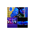 Miniatyrbillede 2 af 5: 10W LED Rør Sort Lys, 48 LED UV Lysstang, DJ Disco Lys, Sort Lys til Halloween Julefest Kropsmaling Maling Makeup Neon