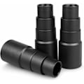 Pikkukuva 1 / 5: Imurin liitäntäsovitin, imurin letkun sovittimet, universaaliin imurin letkun liitäntään 3 kpl (20MM-35MM)