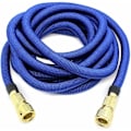 Miniatyrbillede 1 af 5: Havehose, Udvidbar Havevandslange Fleksibel Tilbagetrækkende Slange med Metalbeslag til Vandingsanlæg/Have Rengøring/Vask af Bil (5m)-Fei Yu
