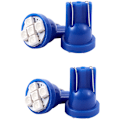 Pikkukuva 1 / 5: 4 x T10 sininen 5 Led 1210 Smd -polttimo auton kojelautaan