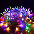 Miniatyrbillede 1 af 5: Fe-lys Karneval Bryllup Udendørs Indendørs Havebelysning - Multifarvet 20M 200 LED