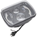 Miniatyrbillede 3 af 5: Firkantet LED Bil Forlygte DRL Blinklys Vandafvisende Høj Transmissionslys 12-48V