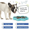 Miniatyrbillede 5 af 5: Langsom foderhundemad, sjov langsom foderhundemad til små og mellemstore hunde, langsom foder labyrint design hundemad, himmelblå