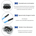 Miniatyrbilde 4 av 4: HX-50B Batterikabel-Klemmeverktøy Elektriker Tang for Krimping 6-50mm2 (AWG 8-1/0) Kabler med Tykkere og Forsterket Metallplate