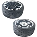 Miniatyrbilde 4 av 5: For HSP Fjernstyrt Modell 1:10 Racing Drift Dekkmould Drift Fjernstyrt Bil Diameter 66MM Passer for 12MM Sekskantet Ledd Q