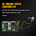 Miniatyrbillede 4 af 5: 12V 24V 30V 120W PWM Justerbar DC Motorhastighedsregulator CCM2