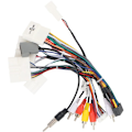 Pikkukuva 5 / 5: 16PIN Auton Audio Android Virtakaapeli Adapteri Teana/Sylphy/Tiida Johtosarja