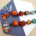 Miniatyrbillede 4 af 4: Reiki Heal 7 Chakra Tumbling Gems Tassel Bilhæng til Vindue Feng Shui Dekoration