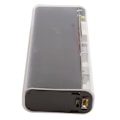 Pikkukuva 5 / 5: 100W DIY-virtapankkikotelo USB-C-liitännällä, kaksisuuntainen latauslevy, 18650/21700-akku, harmaa