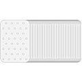 Miniatyrbild 1 av 5: 100 st frityrpapper, luftfritös pergamentpappersfoder för Ninja Foodi DZ201 Dual Air Fryer, DZ401 Air Fryer foderpapper