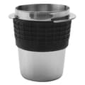 51 mm kaffedoseringskopp, snifftkopp för kaffemaskin, slitstark kaffedoseringskopp i rostfritt stål, silver
