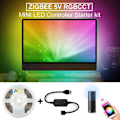 Miniatyrbild 2 av 5: GLEDOPTO USB LED-remsa RGBCCT TV-bakgrund 2M Smart Strip Zigbee-remsa Mini-kontroller Fungerar med Amazon Alexa Echo Plus