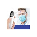 Miniatyrbillede 4 af 4: Medicinsk infrarød pande- og øretermometer Berøringsfri termometer til voksne, børn og babyer, LCD-display Lydhukommelsesmulighed